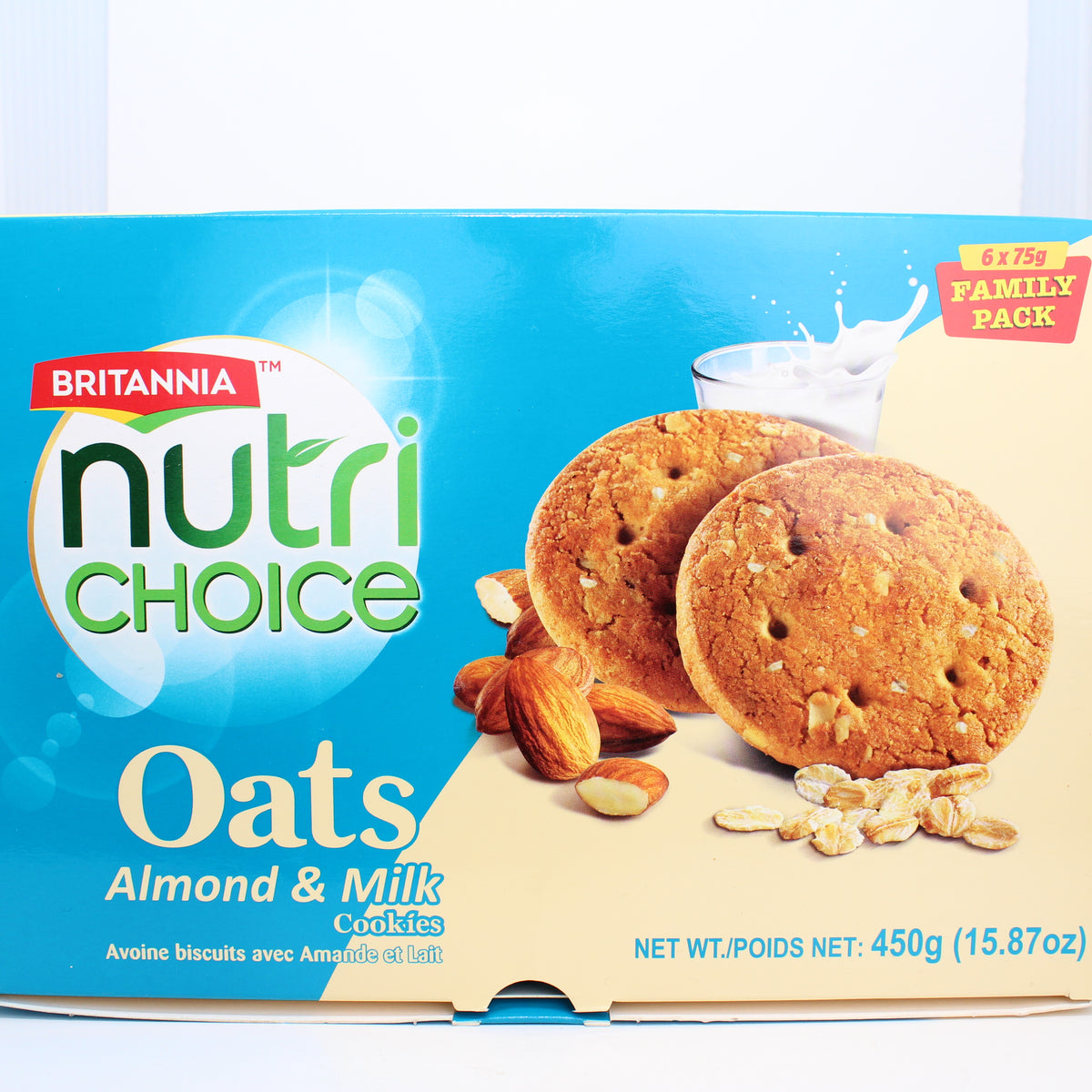 Britannia Nutri Choice Oats Almond Milk Cookies – Eraa Supermarket