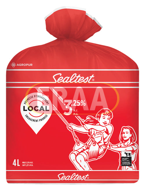 Sealtest 3.25% Milk Bag