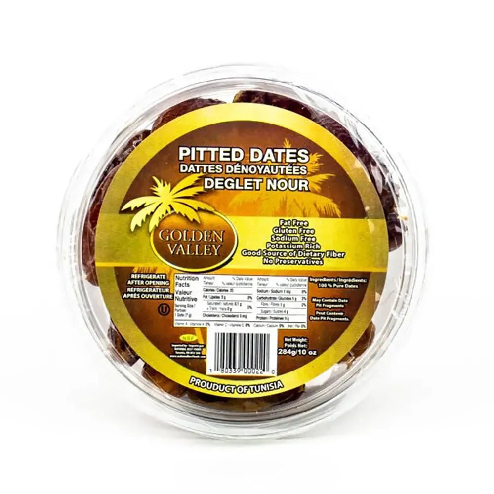 Golden Valley Pitted Dates 284g