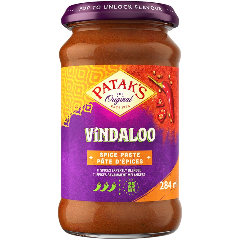 Patak's Vindaloo Curry Paste 284ml