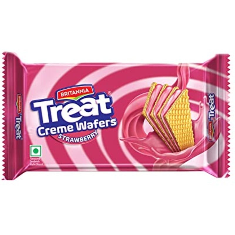 Britannia Treat Creme Wafers Strawberry 150g