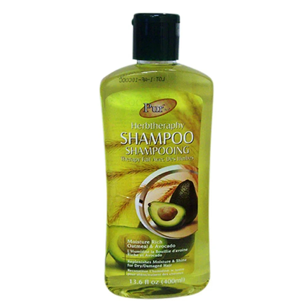 Pur-est Herbtheraphy Shampoo Moisture rich oatmeal & avocado 400ml
