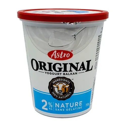 Astro Original Yogurt Plain 750g 2%
