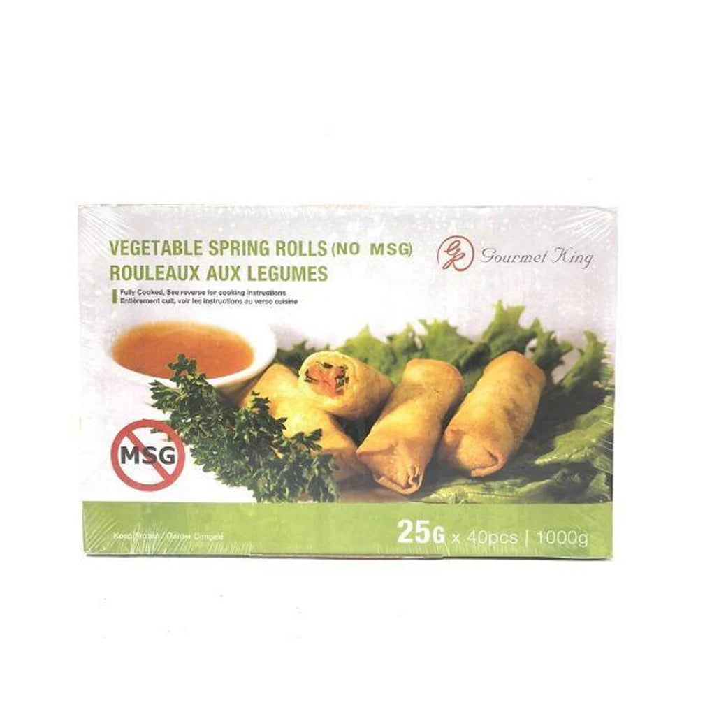 Gourment King Veg. Spring Rolls (40pcs) 1000g