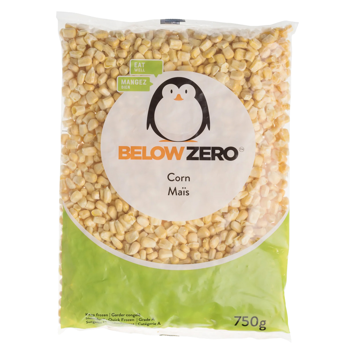 Below Zero Corn 750g