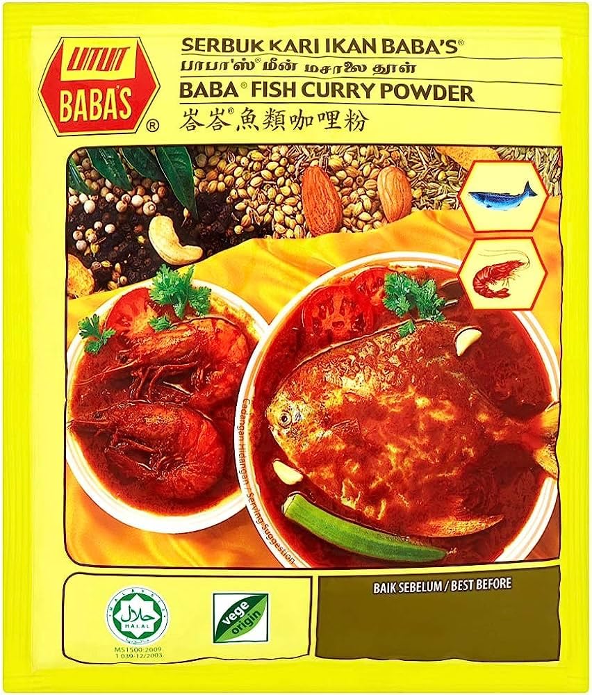 Baba's Fish Curry Powder 500g