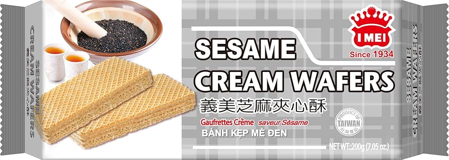 IMEI Sesame Cream Wafers 200g