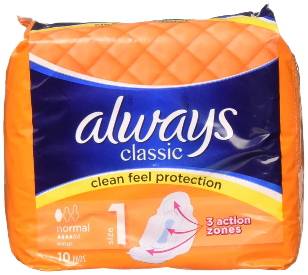 Always Classic Clean Protection Normal Size 1 (10 Pads)
