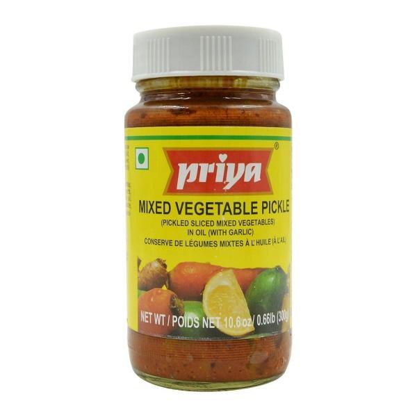 Priya Mixed Vegetable Pickle 300g