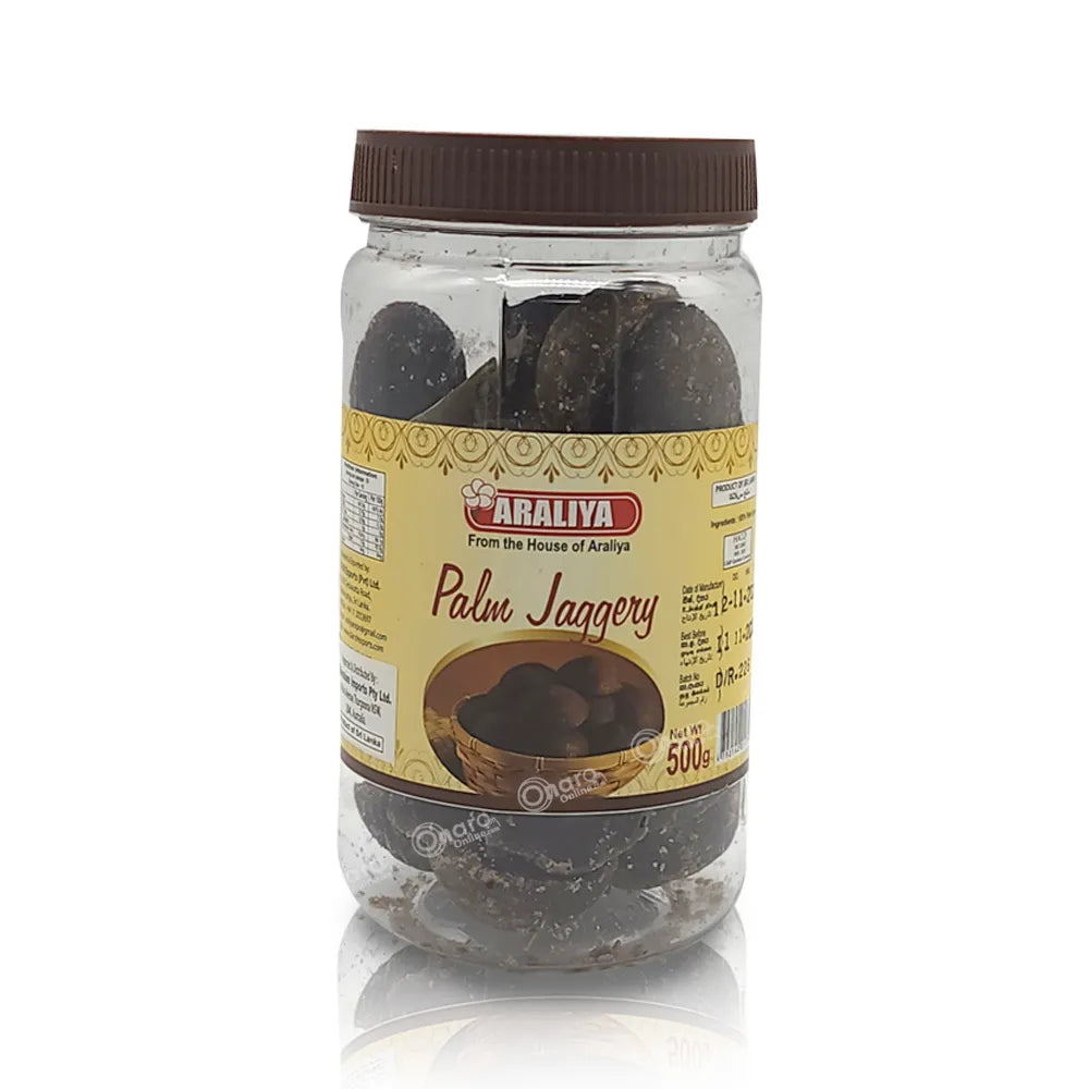 Araliya Palm Jaggery (Oval) Bottle 500g