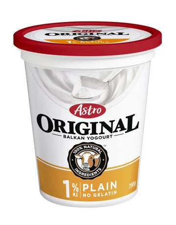 Astro Original Yogurt Plain 750g 1%