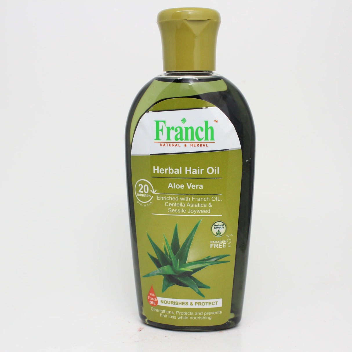 Franch Herbal Hair Oil Aloe Vera 200ml