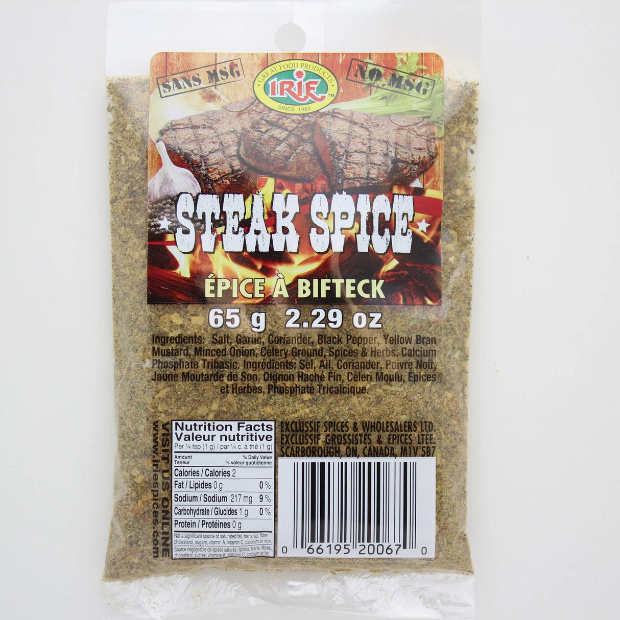 Irie Steak Spice 65g
