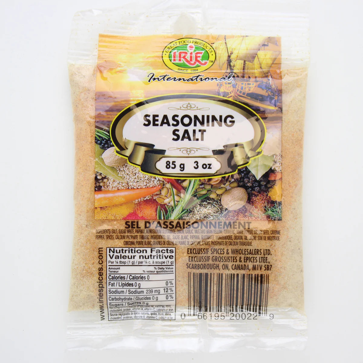 Irie Seasoning Salt 85g
