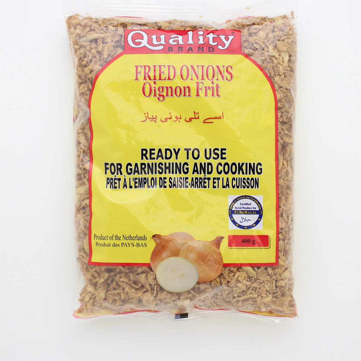 Quality Brand Fried Onions 400g