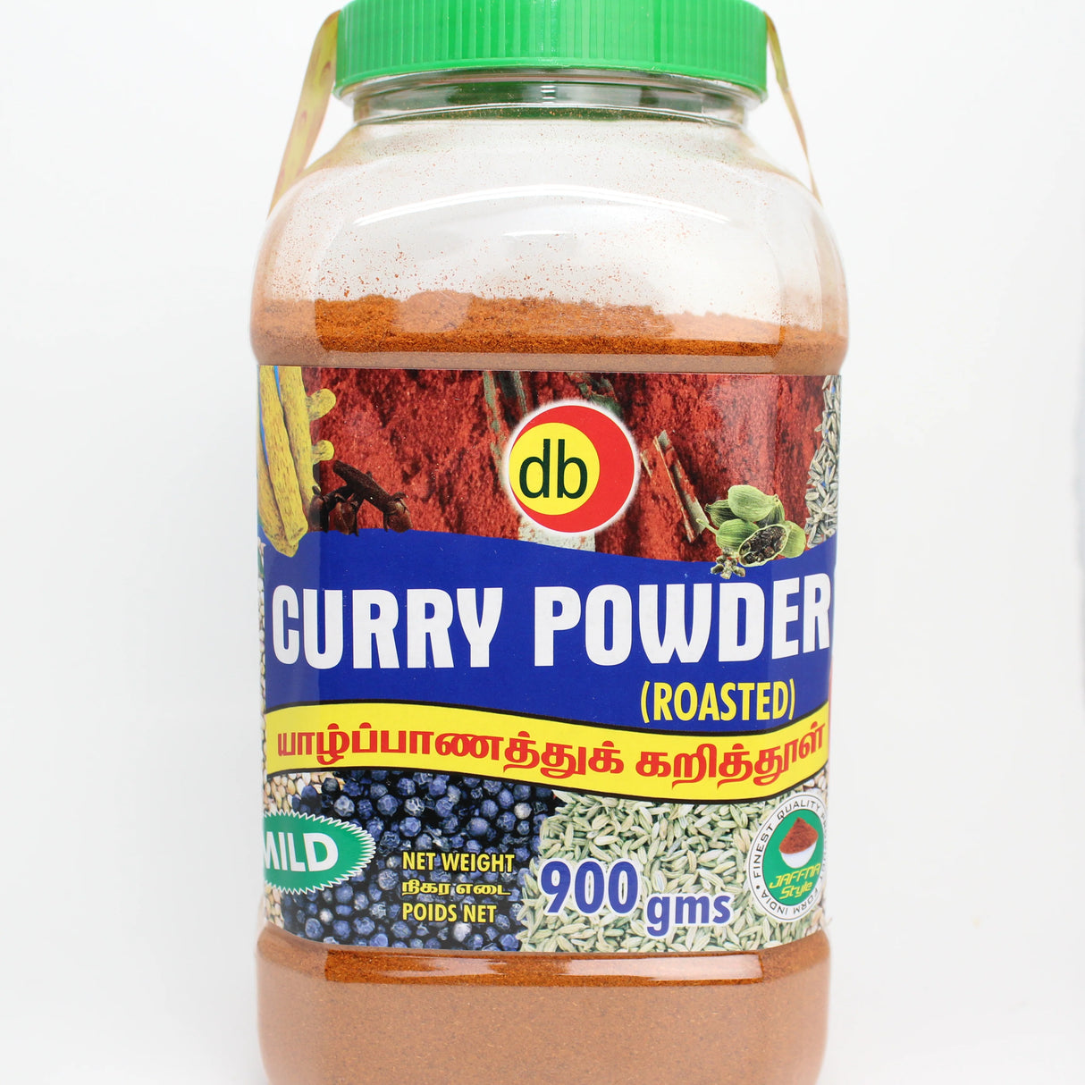 Delicious Brand Curry Powder Roasted 900g Bottle Mild