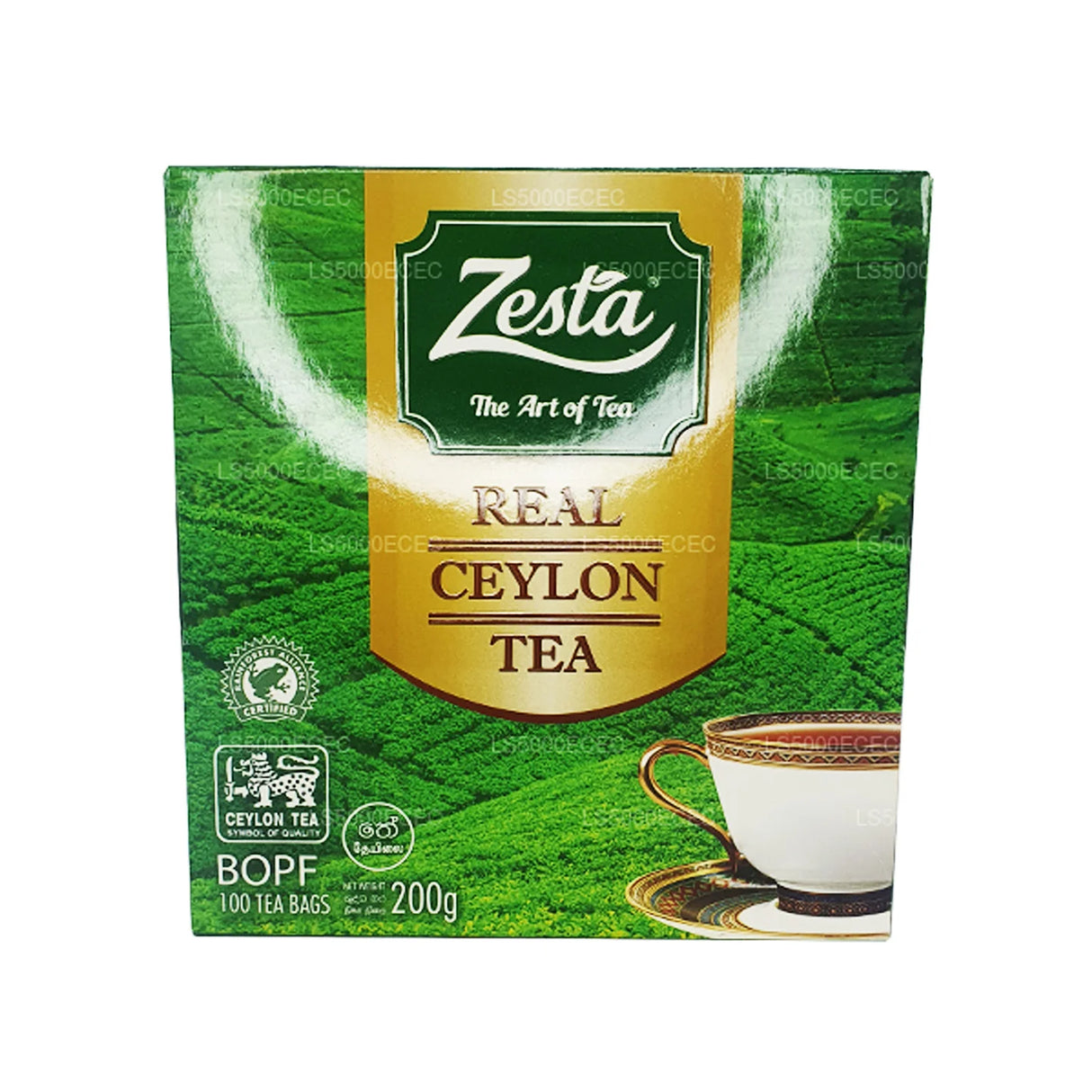 Zesta Tea 100 Bags 200g