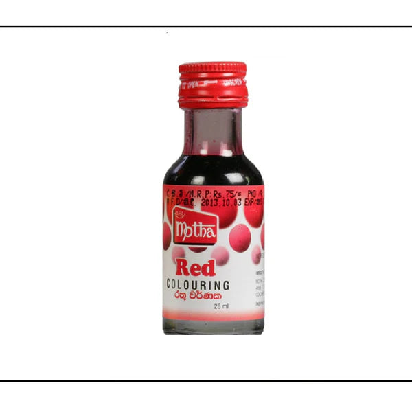 Motha Red Colouring 28ml