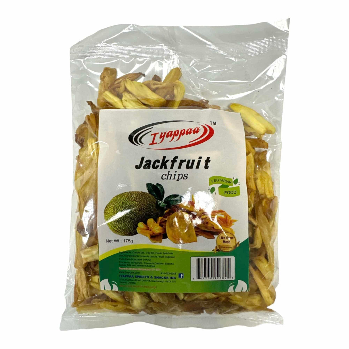 Iyappaa Jackfruit Chips 175g