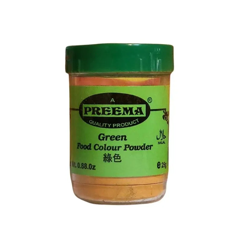 Preema Green Food Colour 25g