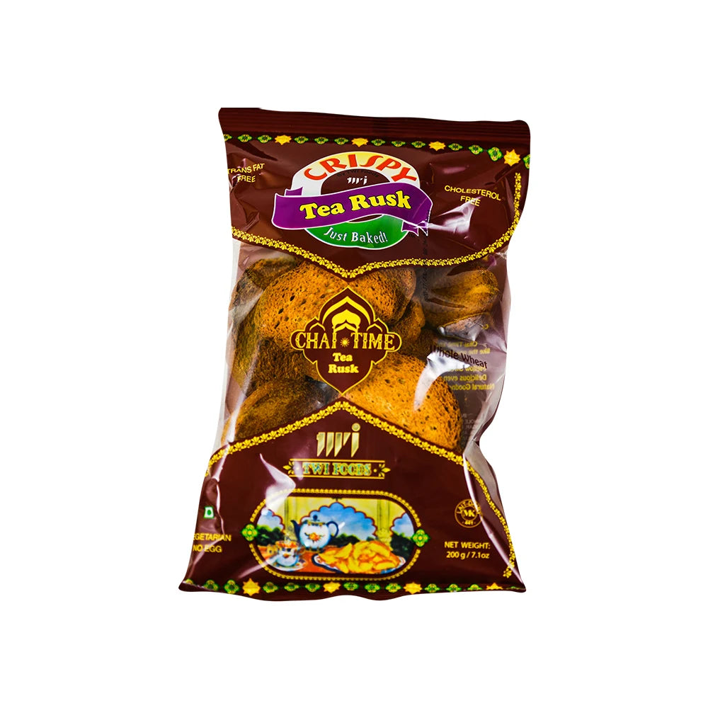 Crispy Tea Rusk Whole Wheat 200g