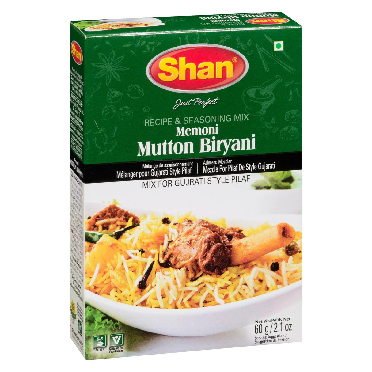Shan Biryani Memoni Mutton Premium 60g