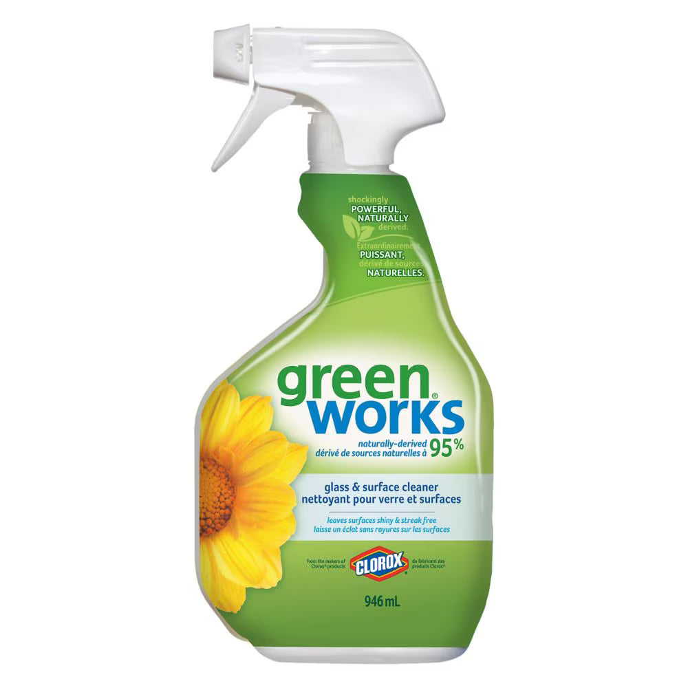 Green Works Glass & Surface Cleaner 946ml
