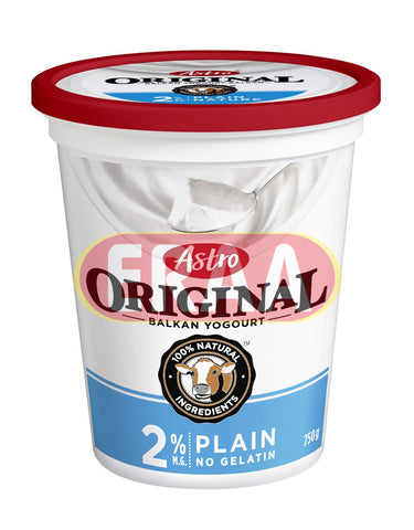 Astro Original Yogurt Plain 750g 2%