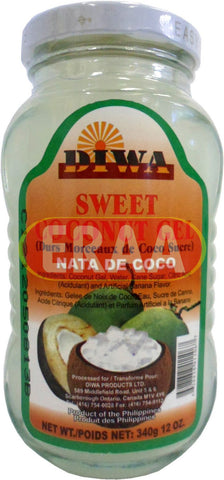 Diwa Sweet Coconut Gel White 340g