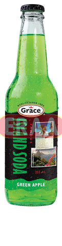 Grace Island Soda - Green Apple - 355ml