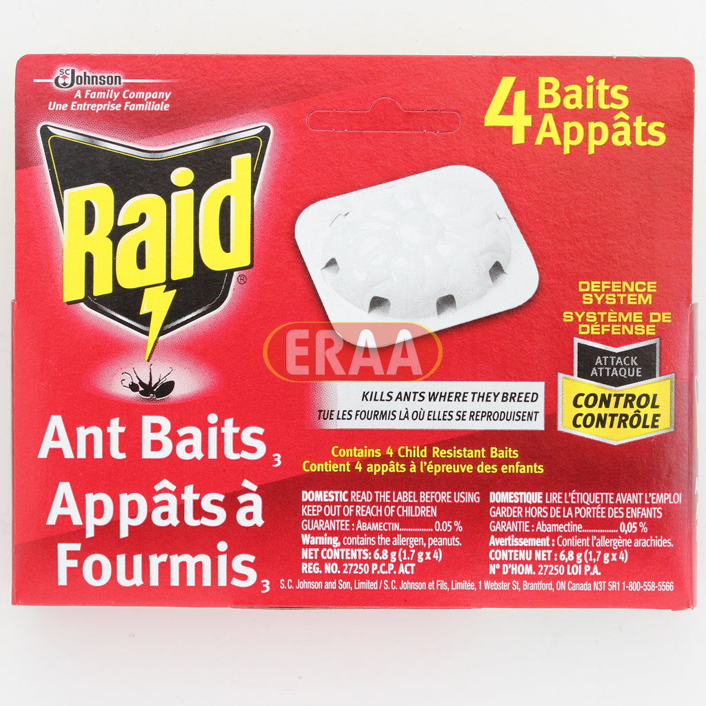 Raid Ant Baits 4 Baits