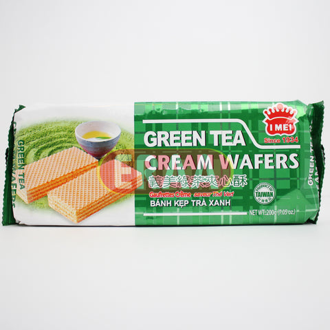 IMEI Green Tea Cream Wafers 200g