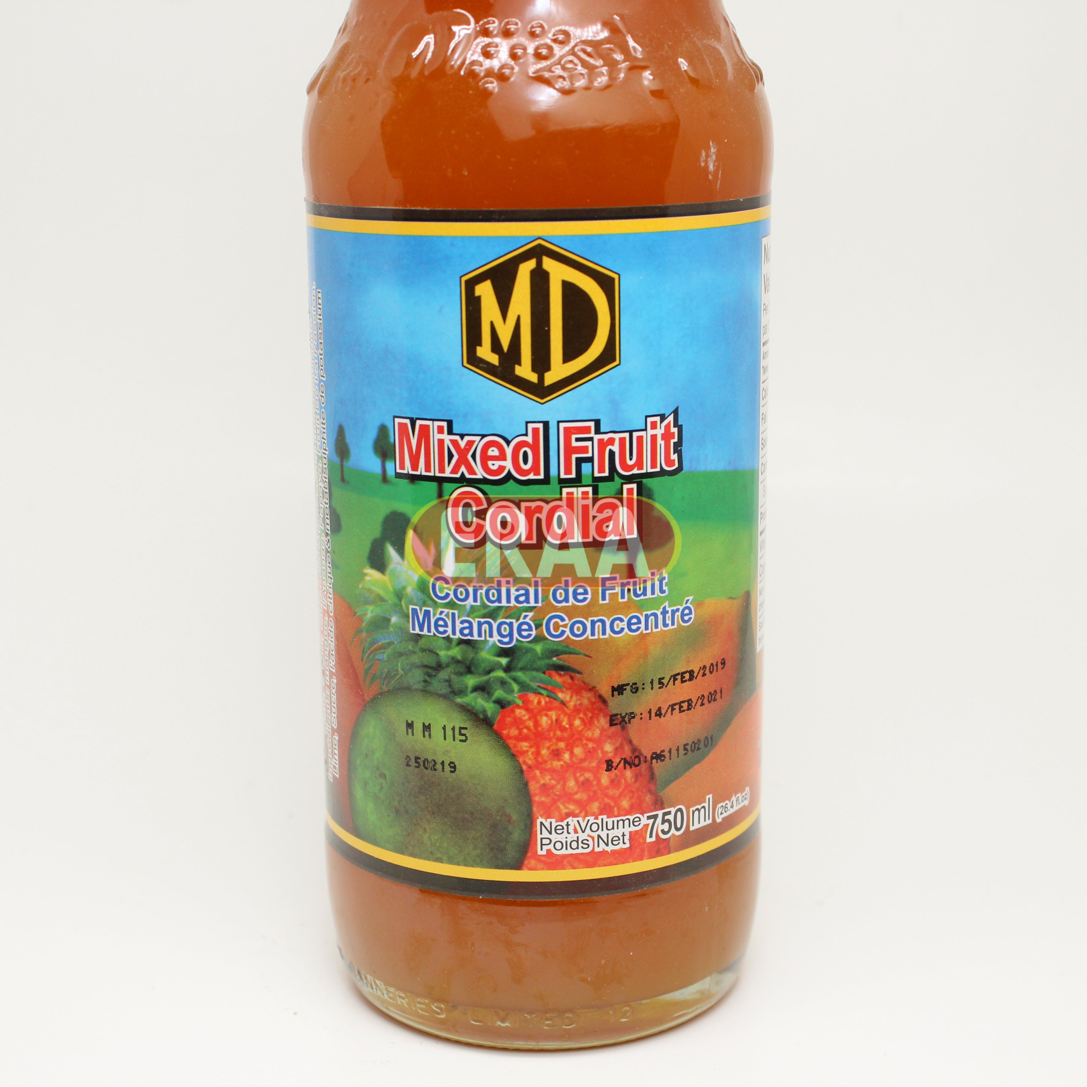 MD Mixed Fruit Cordial 750ml – Eraa Supermarket