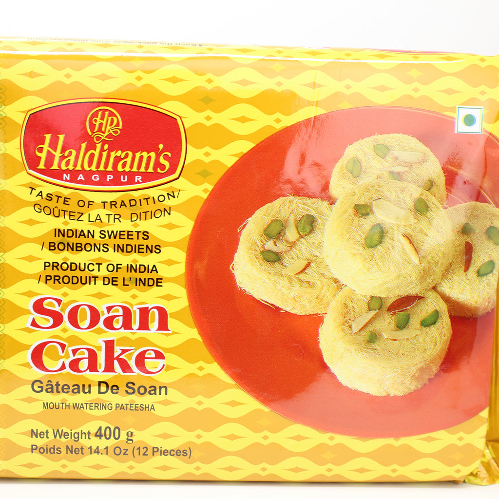 Haldiram) Frozen Milk Cake 400g (8pcs) Indian Sweets – Ambika Veg and Vegan  Shop
