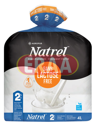 Natrel Sans Lactose Free 2% Milk Bag